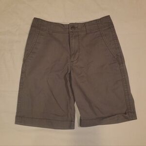 Old Navy Flat Front Shorts gray Cottob